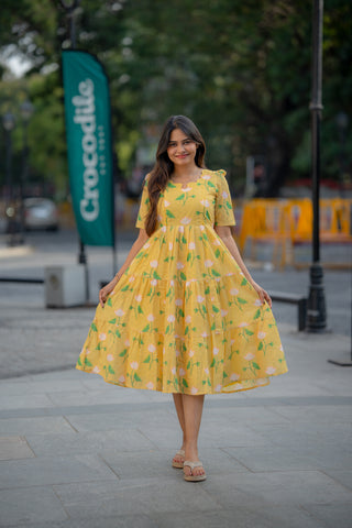 GOLDEN HOUR SMOCK | MATERNITY MAXI ANKLE LENGTH