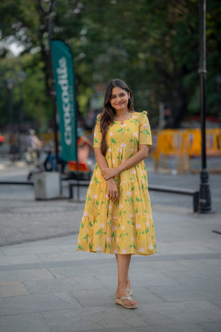 GOLDEN HOUR SMOCK | MATERNITY MAXI ANKLE LENGTH
