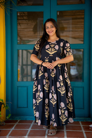 KASTURI HERITAGE | MATERNITY COTTON FULL LENGTH