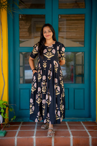 KASTURI HERITAGE | MATERNITY COTTON FULL LENGTH