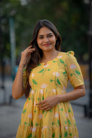 GOLDEN HOUR SMOCK | MATERNITY MAXI ANKLE LENGTH