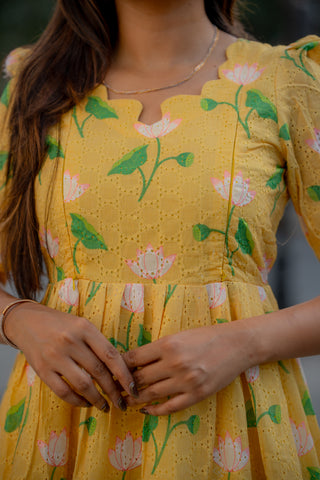 GOLDEN HOUR SMOCK | MATERNITY MAXI ANKLE LENGTH