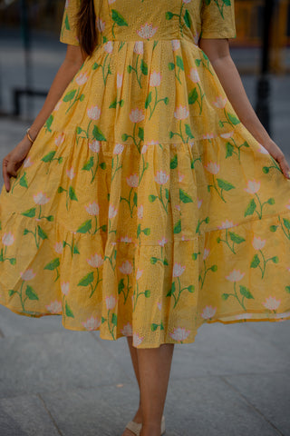GOLDEN HOUR SMOCK | MATERNITY MAXI ANKLE LENGTH
