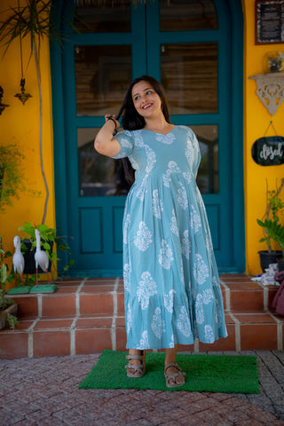 CROWN LEAF | MATERNITY COTTON ANKLE LENGTH