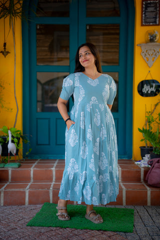 CROWN LEAF | MATERNITY COTTON ANKLE LENGTH