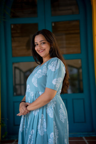 CROWN LEAF | MATERNITY COTTON ANKLE LENGTH
