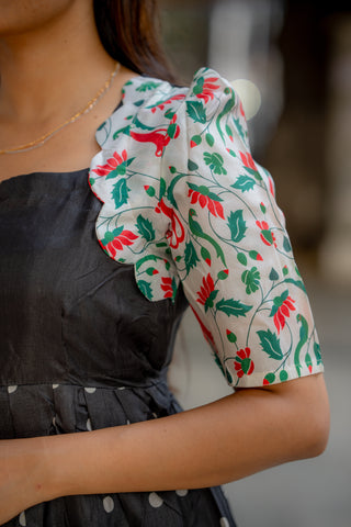 VINTAGE POLKA | MATERNITY MAXI ANKLE  LENGTH