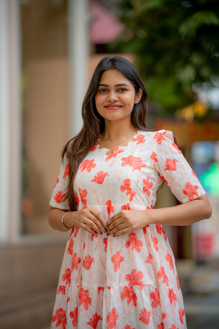 BLUSH PETAL | MATERNITY MAXI ANKLE LENGTH