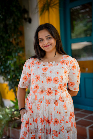 SUNFLOWER | MATERNITY COTTON FULL LENGTH