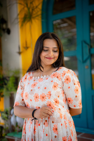 SUNFLOWER | MATERNITY COTTON FULL LENGTH