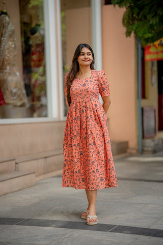 CORAL TALE | MATERNITY MAXI ANKLE LENGTH