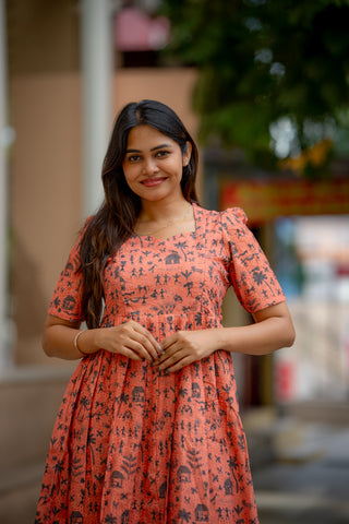 CORAL TALE | MATERNITY MAXI ANKLE LENGTH