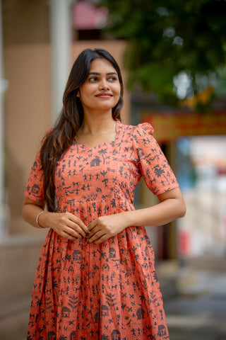 CORAL TALE | MATERNITY MAXI ANKLE LENGTH
