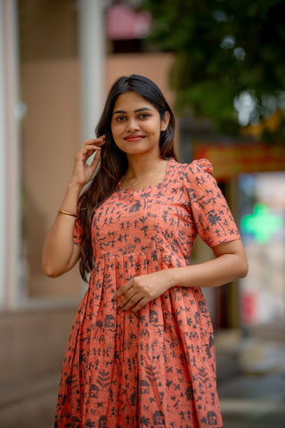 CORAL TALE | MATERNITY MAXI ANKLE LENGTH
