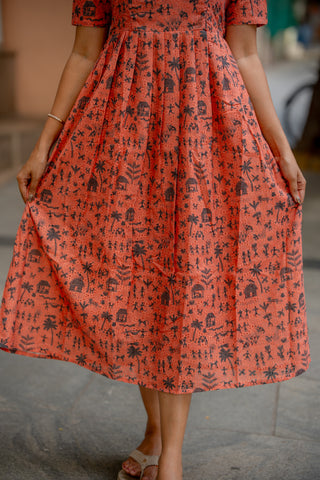 CORAL TALE | MATERNITY MAXI ANKLE LENGTH