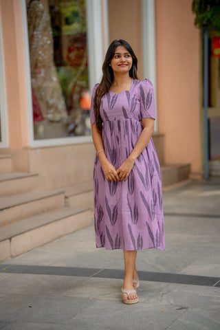 LILAC PETAL | MATERNITY MAXI ANKLE LENGTH