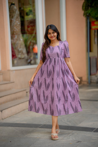 LILAC PETAL | MATERNITY MAXI ANKLE LENGTH