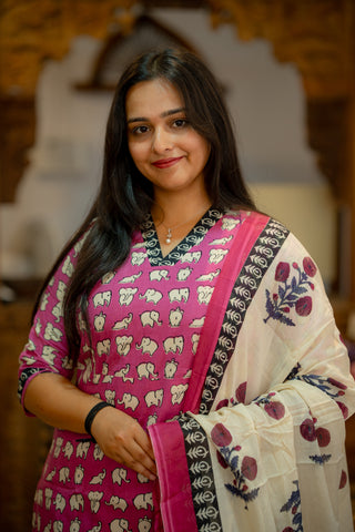 ELEPHANT | MATERNITY KURTI SET