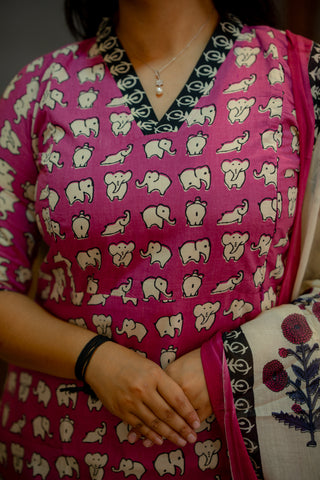 ELEPHANT | MATERNITY KURTI SET