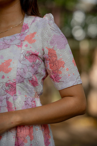 PASTEL CLOUDBURST | MATERNITY MAXI ANKLE  LENGTH