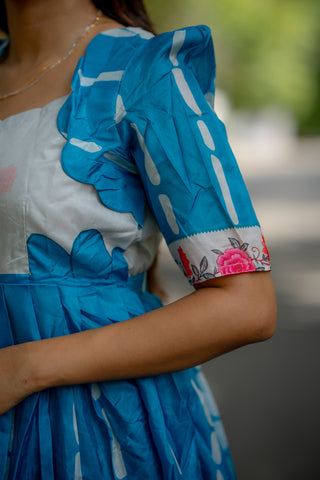 CERULEAN ROSE | MATERNITY MAXI ANKLE  LENGTH