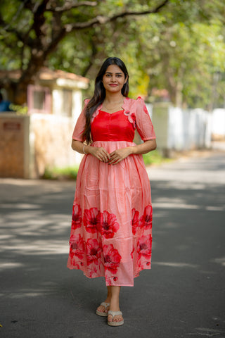 BLUSH & POPPY | MATERNITY MAXI ANKLE  LENGTH