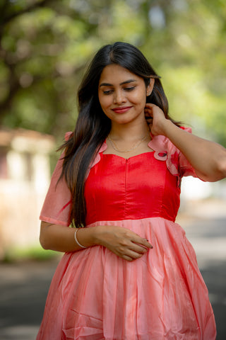 BLUSH & POPPY | MATERNITY MAXI ANKLE  LENGTH