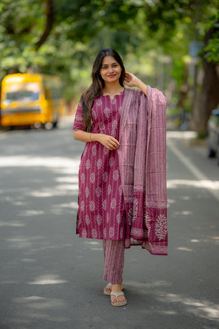 MADHUBANI | MATERNITY KURTI SET