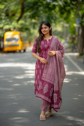 MADHUBANI | MATERNITY KURTI SET