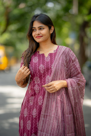 MADHUBANI | MATERNITY KURTI SET