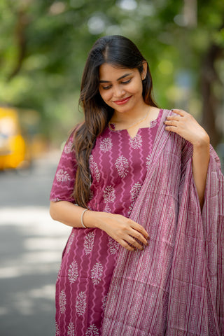 MADHUBANI | MATERNITY KURTI SET