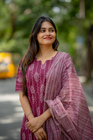 MADHUBANI | MATERNITY KURTI SET