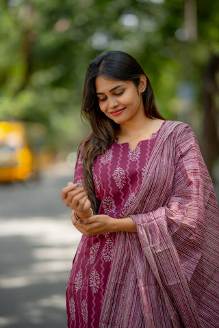 MADHUBANI | MATERNITY KURTI SET