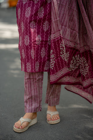 MADHUBANI | MATERNITY KURTI SET