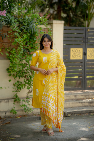 HALDI | MATERNITY KURTI SET