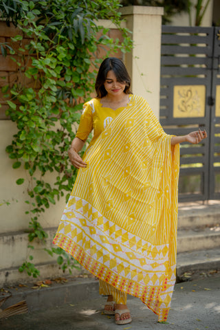 HALDI | MATERNITY KURTI SET