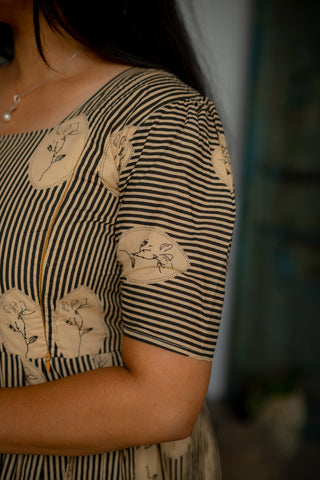 TRIPPY FLOWERS | MATERNITY COTTON ANKLE LENGTH