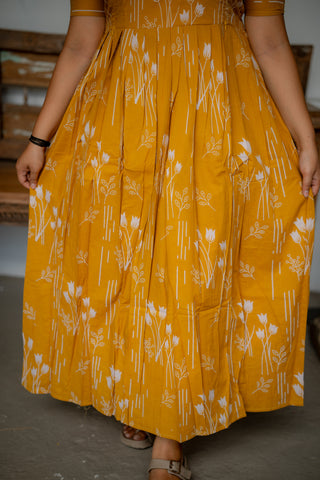 SUNLIT TULIP | MATERNITY COTTON ANKLE LENGTH