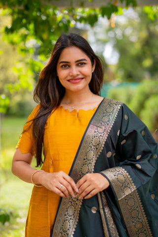 HALDI REGALIA | MATERNITY KURTI SET