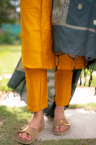 HALDI REGALIA | MATERNITY KURTI SET