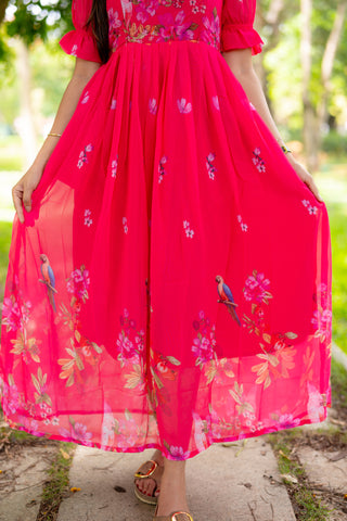 FAIRY TALE | MATERNITY GEORGETTE MAXI FULL LENGTH