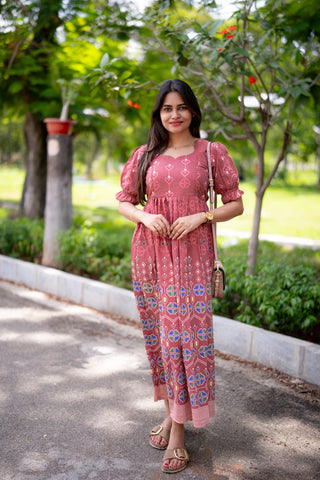 HEART CLUSTER | MATERNITY MAXI FULL LENGTH