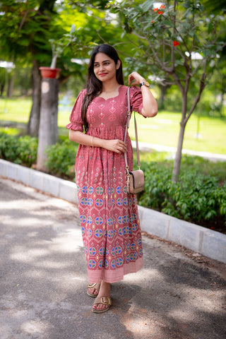 HEART CLUSTER | MATERNITY MAXI FULL LENGTH