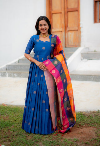 ELEPHANT CHECKS | MATERNITY MAXI FULL LENGTH