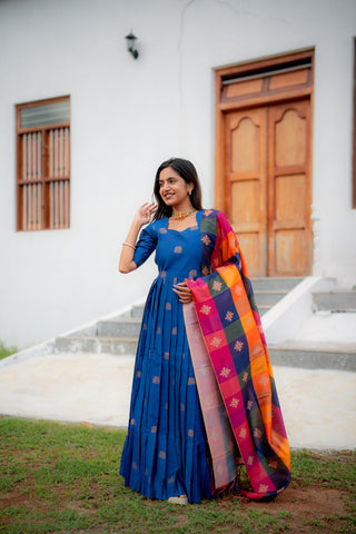 ELEPHANT CHECKS | MATERNITY MAXI FULL LENGTH