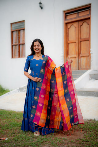 ELEPHANT CHECKS | MATERNITY MAXI FULL LENGTH