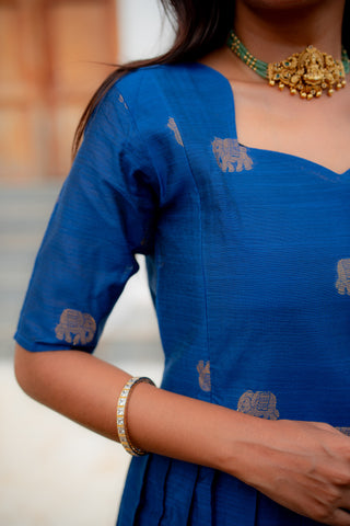 ELEPHANT CHECKS | MATERNITY MAXI FULL LENGTH