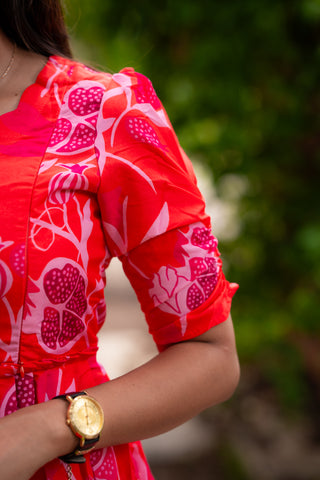 BERRY BLUSH | MATERNITY MAXI ANKLE LENGTH