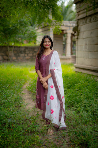 ANUSHYA | MATERNITY KURTI SET