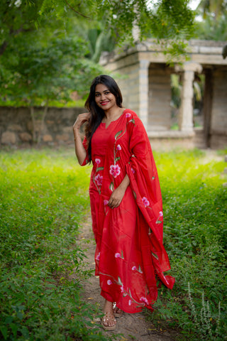 SUNDARI | MATERNITY KURTI SET